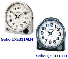 Seiko QHL014SL Talking/Alarm Stop Clock working nice shape free ship USA  B 