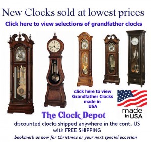 Grandfather Clocks Made in USA