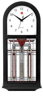 Frank Lloyd Wright Chiming Wall Clock